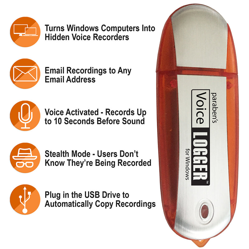 PBN - TEC Voice Logger USB para sistema operativo Windows