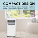 Whynter 10,000 BTU Compact Portable Air Conditioner, Dehumidifier & Fan | ARC-102CS
