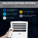 Whynter 10,000 BTU Compact Portable Air Conditioner, Dehumidifier & Fan | ARC-102CS