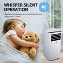 Whynter 10,000 BTU Compact Portable Air Conditioner, Dehumidifier & Fan | ARC-102CS