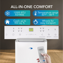 Whynter 13,500 BTU Wi-Fi Portable Air Conditioner, Heater, Dehumidifier & Fan | ARC-1050XPH