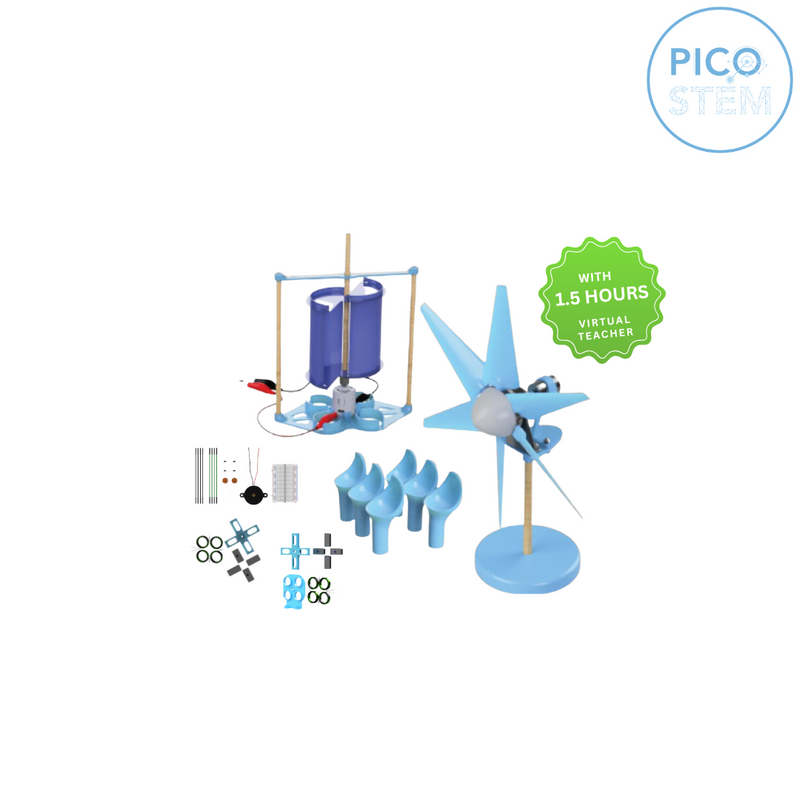 PicoSTEM Wind & Hydro Turbines Plus Edu Bundle