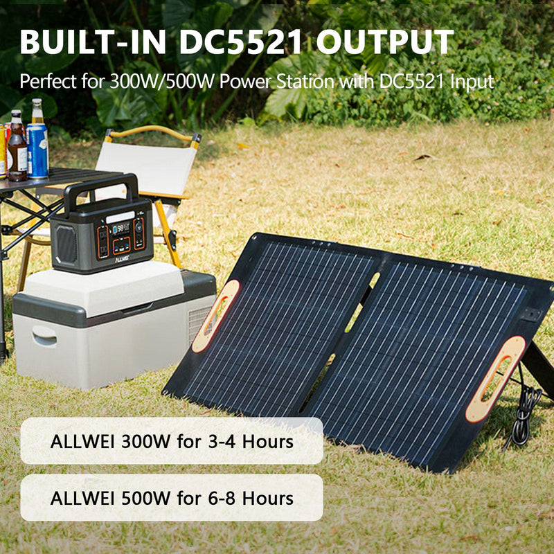 ALLWEI XY-100 100W Solar Panel for PPS300 PPS600