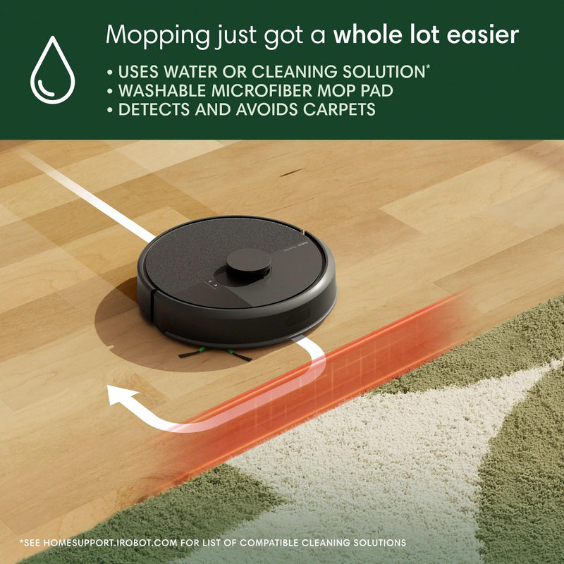 iRobot Roomba 105 Combo Robot Vacuum and Mop - New