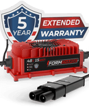 YAMAHA 48V 15A Golf Cart Charger - G19 & G22 - Lithium, LiFePO4, Lead Acid, AGM