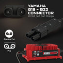 YAMAHA 48V 15A Golf Cart Charger - G19 & G22 - Lithium, LiFePO4, Lead Acid, AGM