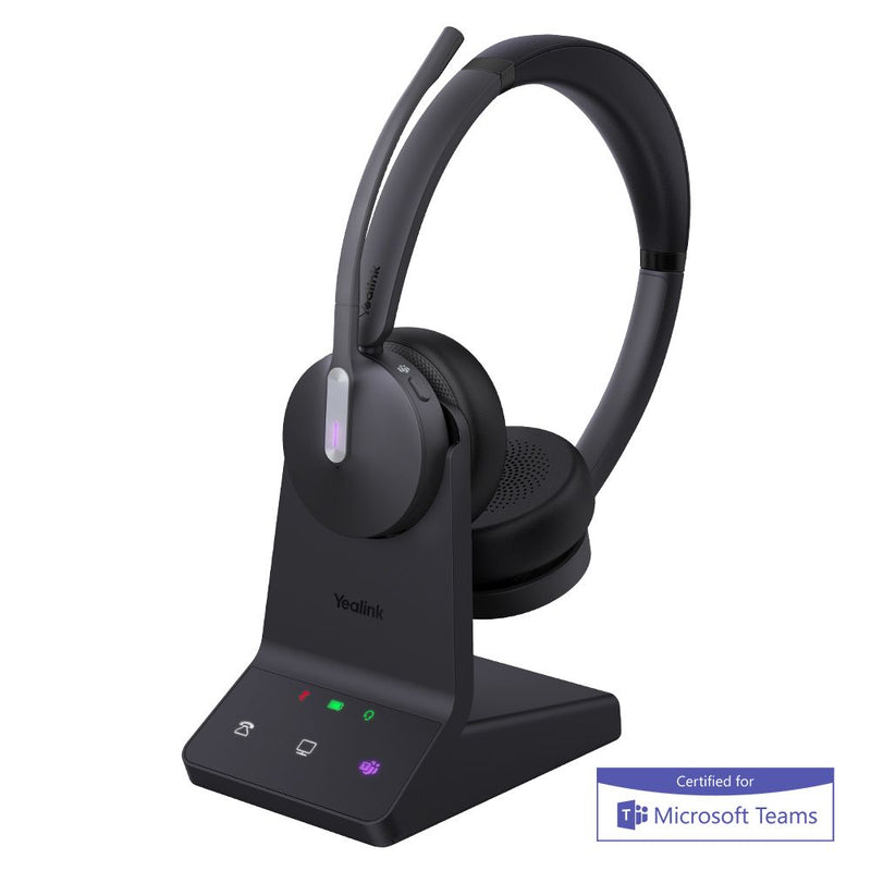 Auriculares inalámbricos DECT Yealink WH64 Dual Teams Wellbots