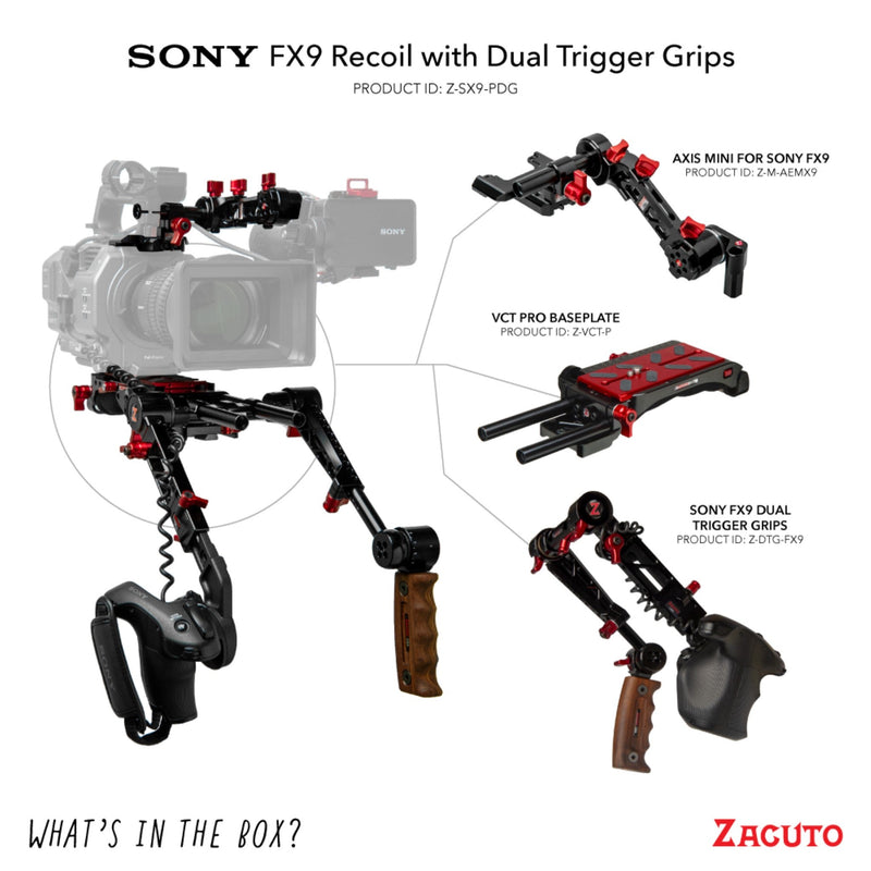 Sony - FX9 Recoil with Dual Trigger Grips