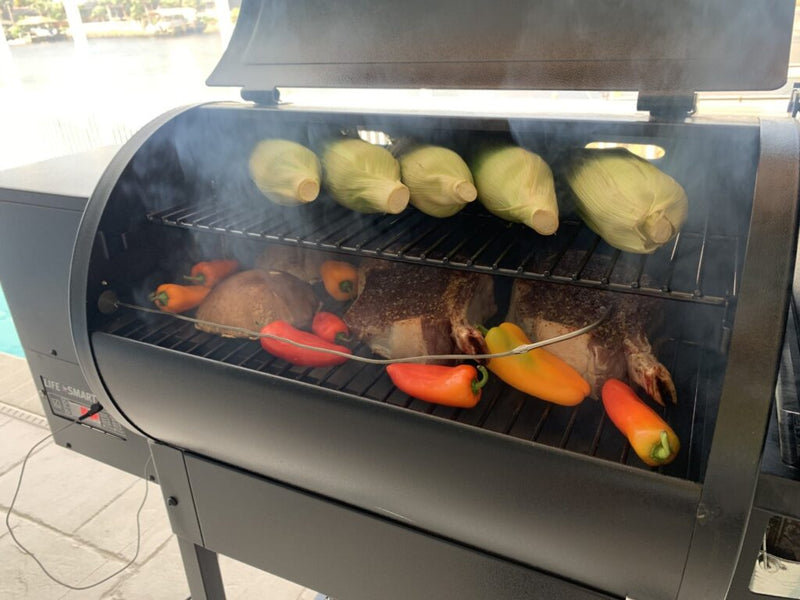 Lifesmart 760 Pellet Grill and Smoker, 510 sq. in.