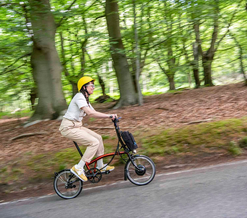 Brompton Electric C Line Explore 6 Speed Folding Bike