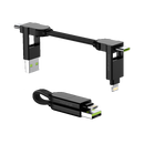 Rolling Square inCharge X Ultra-Fast All-in-One Charging Cable