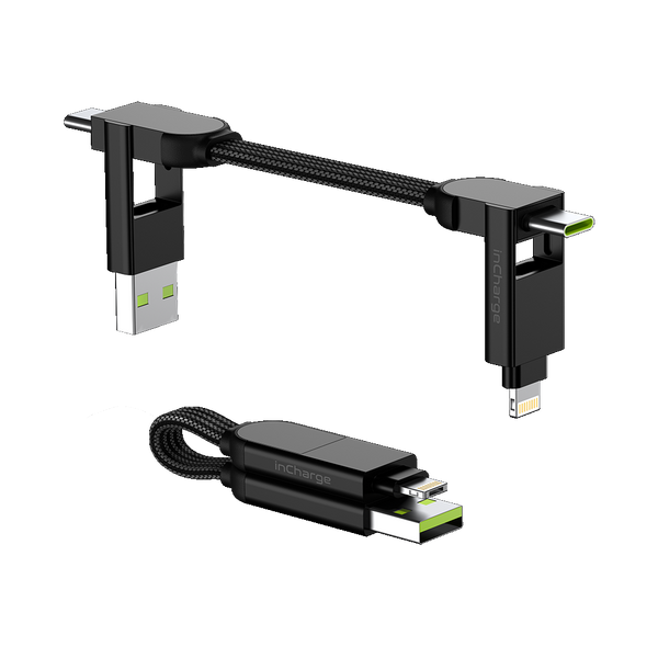 Rolling Square inCharge X Ultra-Fast All-in-One Charging Cable