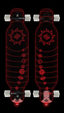 Shark Wheel Clear Galaxy Longboard