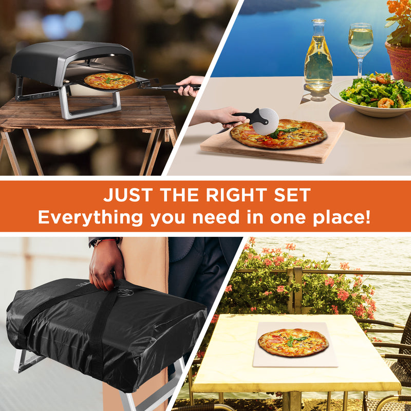 Commercial Chef Outdoor Gas Pizza Oven