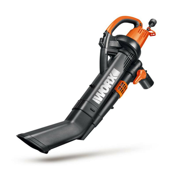 Worx TriVac Blower / Mulcher / Vacuum with All-Metal Mulching System