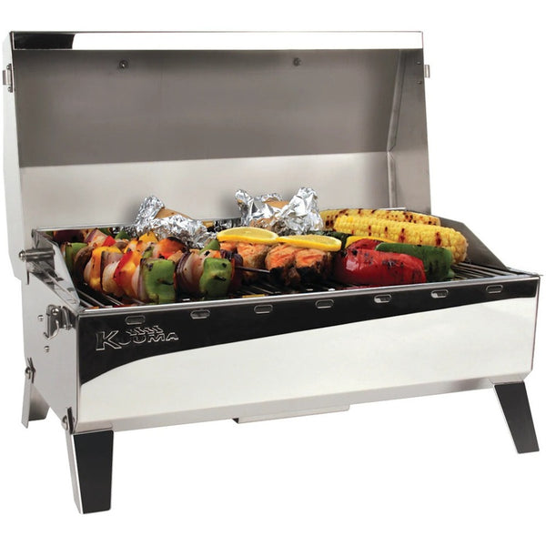 Camco KUUMA Charcoal Grill with Inner Lid Liner