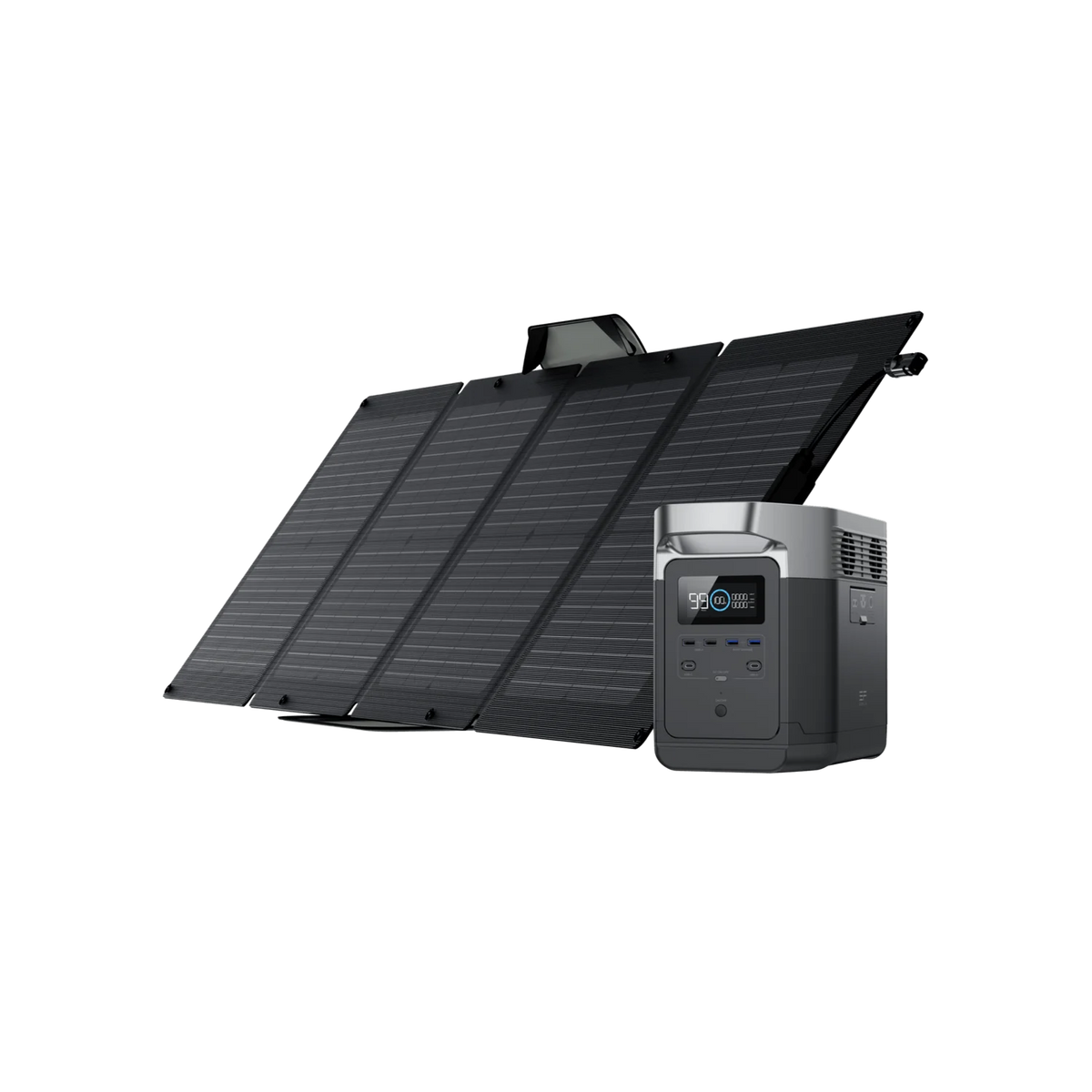 EcoFlow DELTA 2 + 110W Solar Panel | Wellbots | Free Shipping