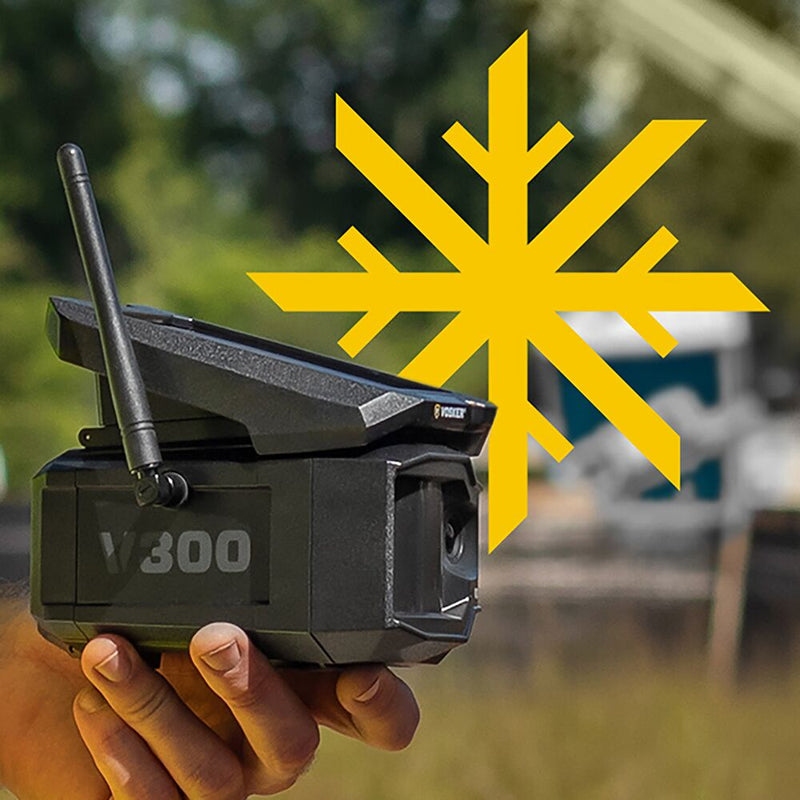 Vosker V300-US–Live View Solar Powered 4G-LTE Cellular Outdoor Security Camera