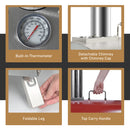 Pizzello Portable Wood Pellet Steel Pizza Oven X50001BKWOOD