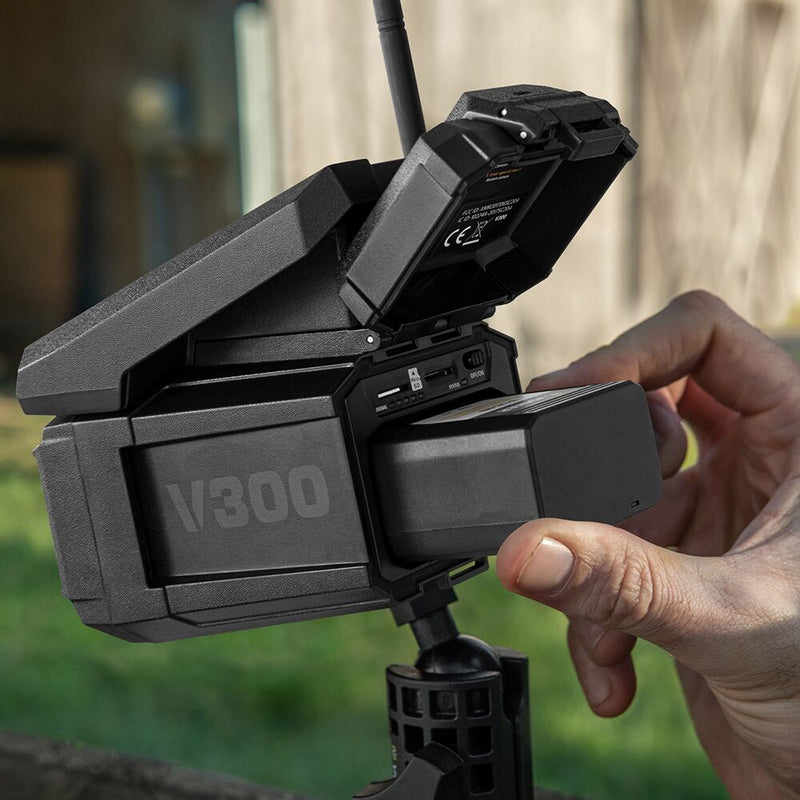 Vosker V300-US–Live View Solar Powered 4G-LTE Cellular Outdoor Security Camera