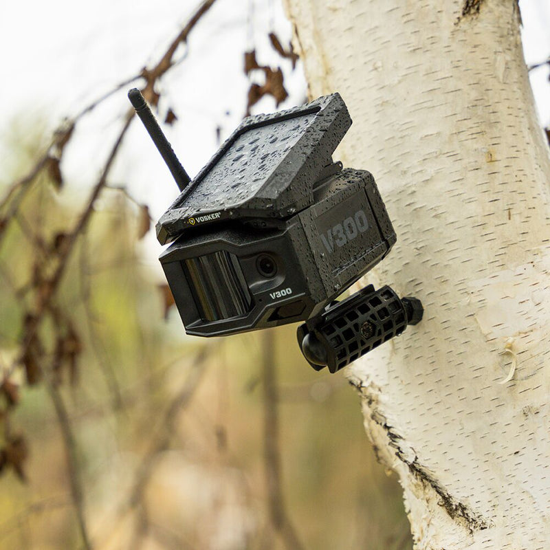 Vosker V300-US–Live View Solar Powered 4G-LTE Cellular Outdoor Security Camera