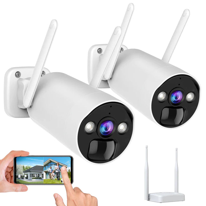 Camera Wifi Wireless Spy Camera With Monitor Campark SC03 4MP