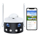 Cámara de seguridad inalámbrica para exteriores Campark SC10