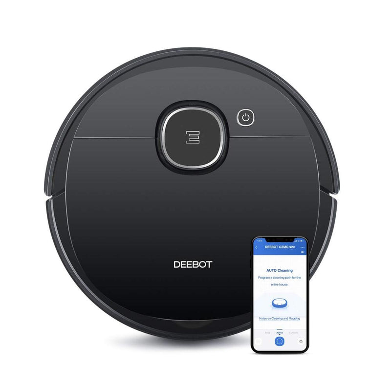 Best Buy: ECOVACS Robotics DEEBOT OZMO 930 Wi-Fi Connected Robot Vacuum &  Mop Black DG3G