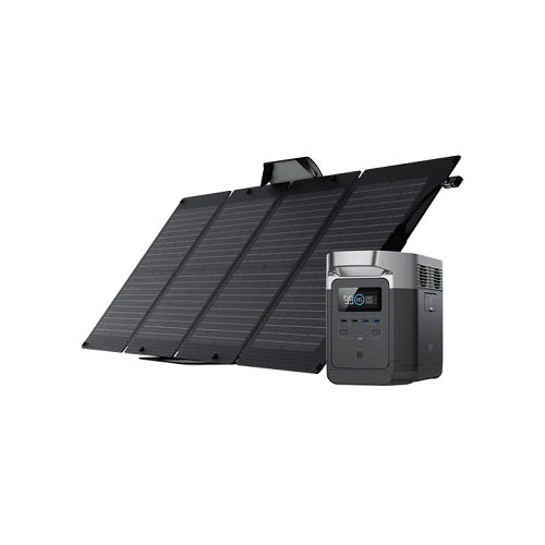 EcoFlow Delta Max 1600 Portable Power Station + 110W Solar Panel