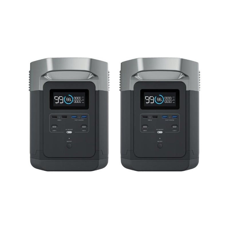 Special Bundle : 2 x ECOFLOW DELTA 1300 Power Station