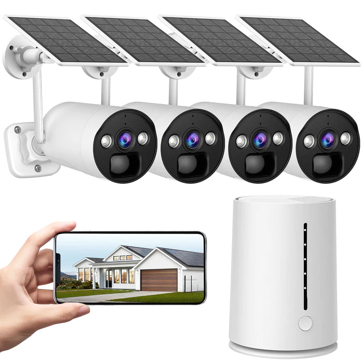 Campark SC08 3MP 4PCS Security Camera System