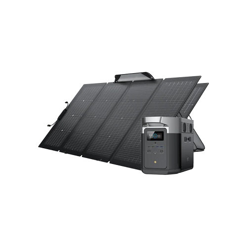EcoFlow DELTA 2 + 220W Solar Panel | Wellbots | Free Shipping