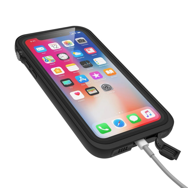 Catalyst iPhone X Waterproof Case, Stealth Black Accessories Catalyst