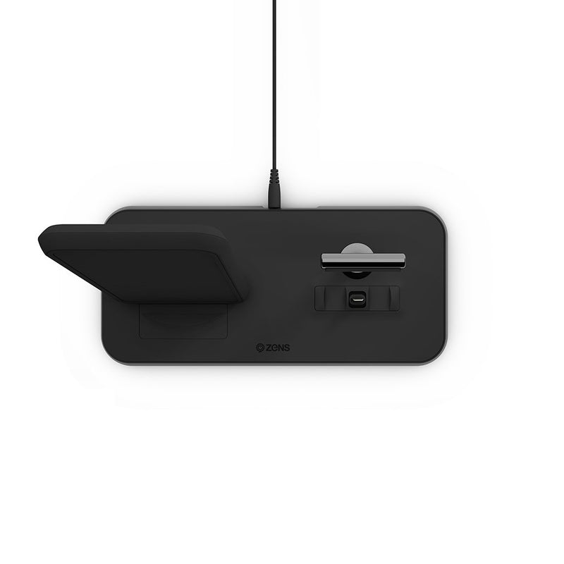 ZENS Stand+Dock Aluminium Wireless Charger Power Banks & Power Stations Zens
