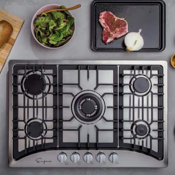Empava 30 in. Built-in Gas Cooktops 30GC5B70C