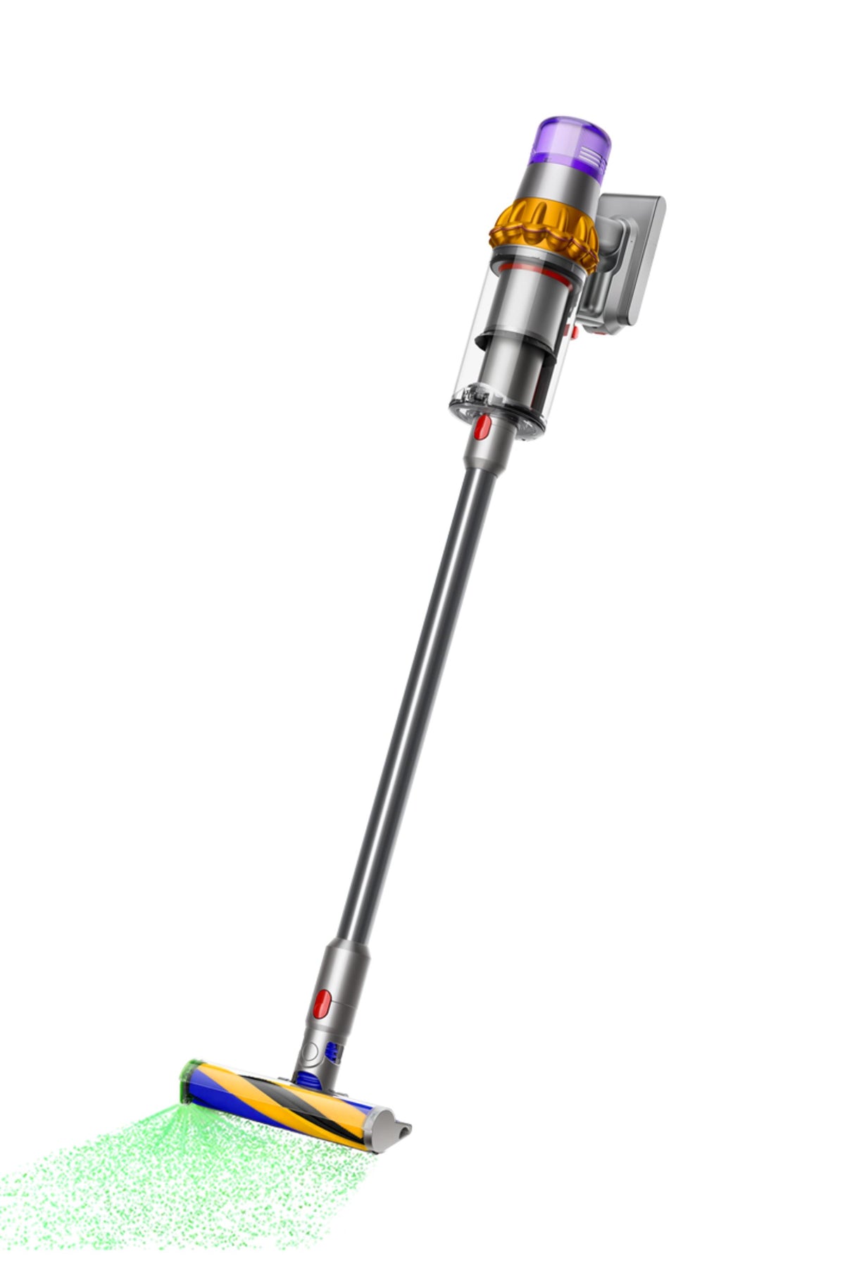 Refurb Dyson V15 Detect Total Clean Extra Cordless Vacuum - Yellow/Nic
