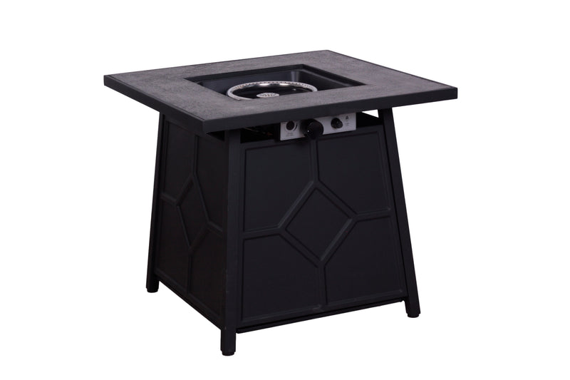 Pizzello FOP-210031 28'' Outdoor Auto-Ignition Propane Gas Fire Table with Waterproof Cover