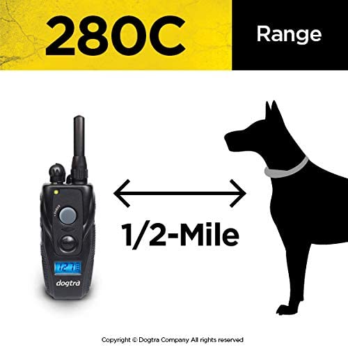 Collar de entrenamiento remoto para perros Dogtra 280C