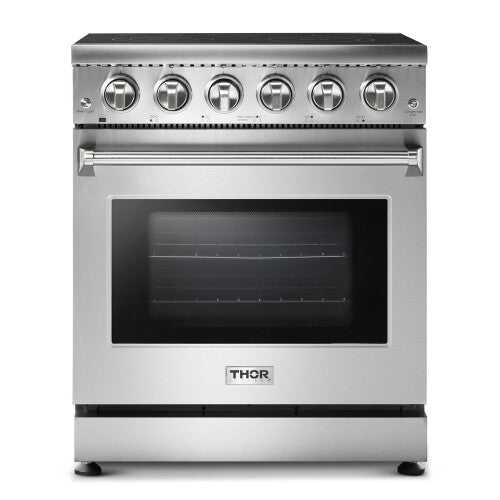 Thor Kitchen HRE3601 36 Inch Professional Electric Range with 5 Elements and True Convection