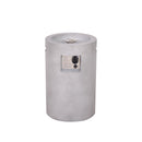 Pizzello FOP-180042-B 25'' Ore Powder Adjustable Flame Propane Gas Fire Table with Waterproof Cover