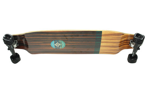 Shark Wheel Drop Down Tiki Longboard