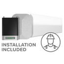 Weboost Installed Home Complete Cellular Signal Booster Kit 