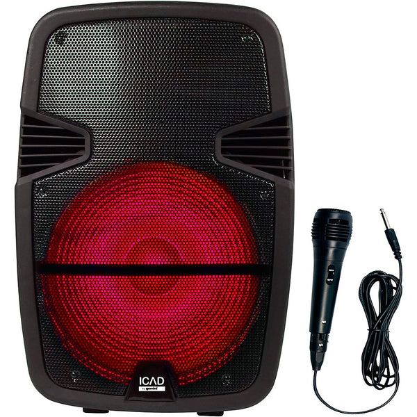 Gemini GSX-L515BTB Portable Bluetooth LED Lights 15" - 2000W Karaoke Speaker