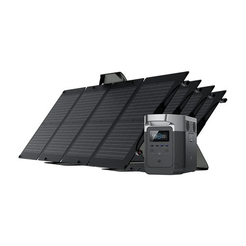 EcoFlow Delta Max 1600 Portable Power Station + 110W Solar Panel