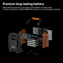 Estación de energía portátil Gofort para el hogar, exteriores, RV/furgoneta, camping, pesca y apagones