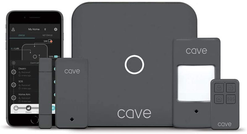 Veho Cave Wireless Security Alarm System Starter Kit