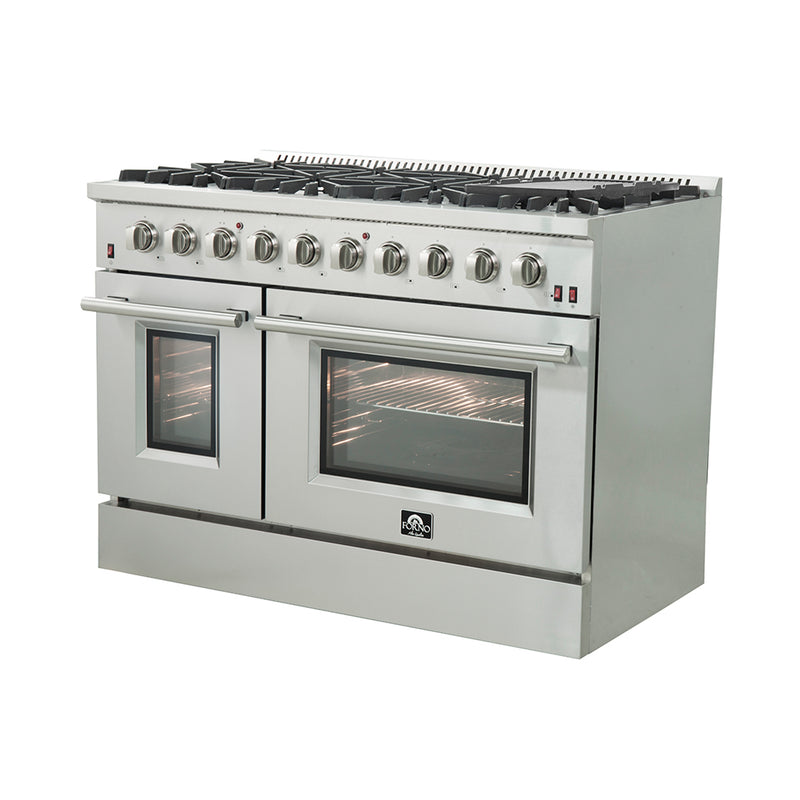 Forno Galiano - Gold Professional 48" Freestanding Gas Range