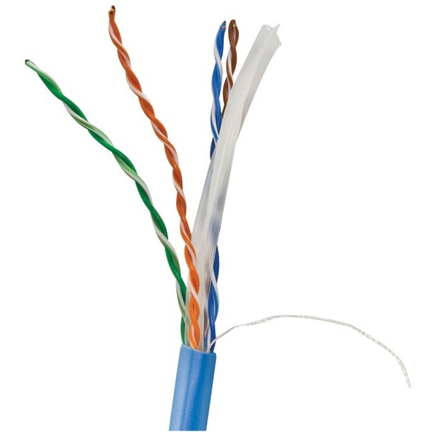 Vericom CAT-6 UTP Solid Riser CMR Cable, 1,000ft