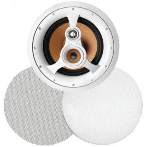 BIC America 250-Watt 3-Way 10" In-Ceiling Speaker with Pivoting Tweeter