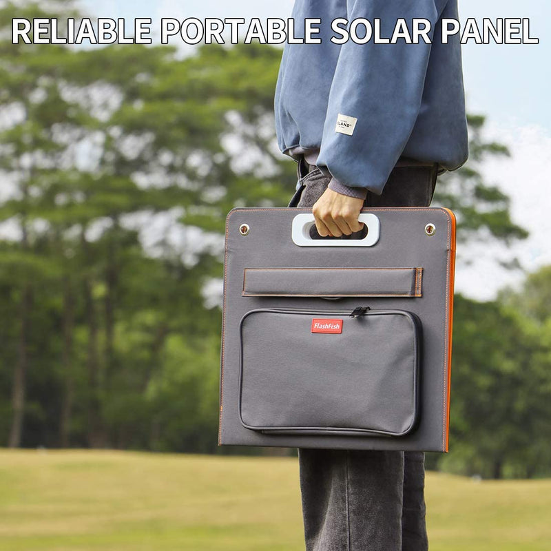 Panel solar plegable Flashfish de 18 V/60 W